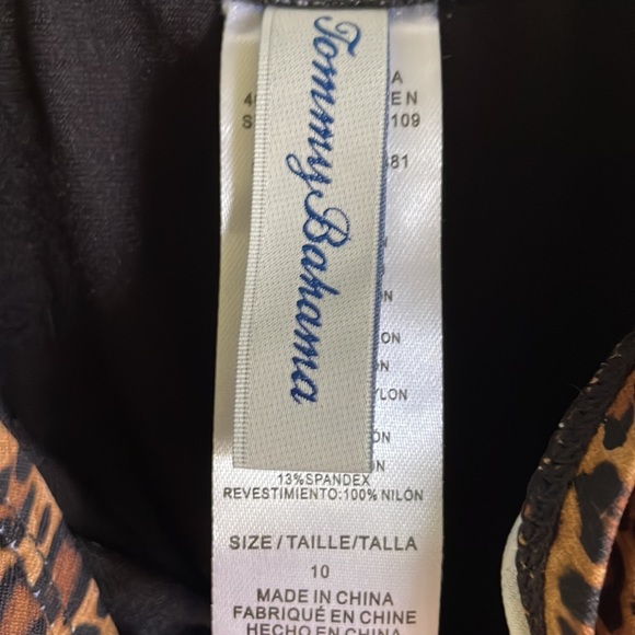 Tommy Bahama Leopard Swimsuit - Picture 3 of 5